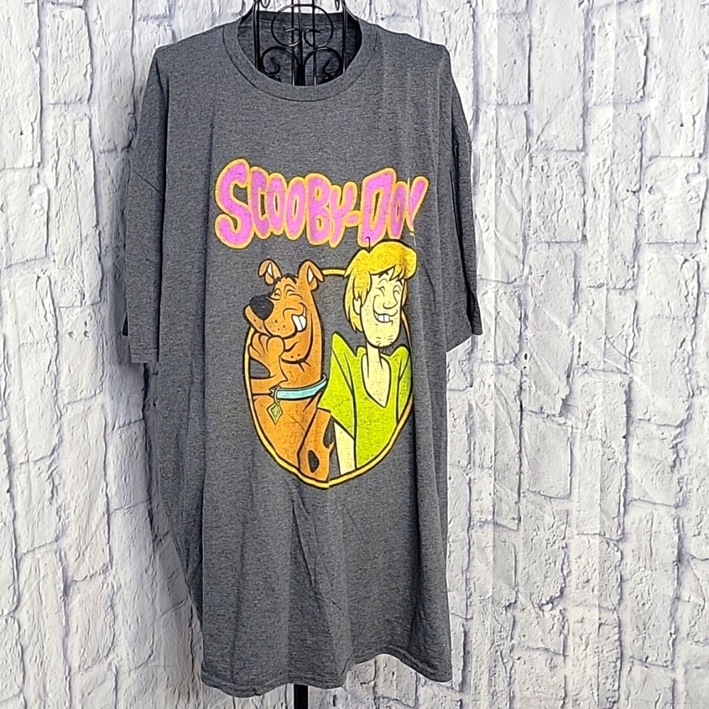 HANNA BROTHERS Scooby‎ Doo Gray with Graphic Shirt XXL Men's